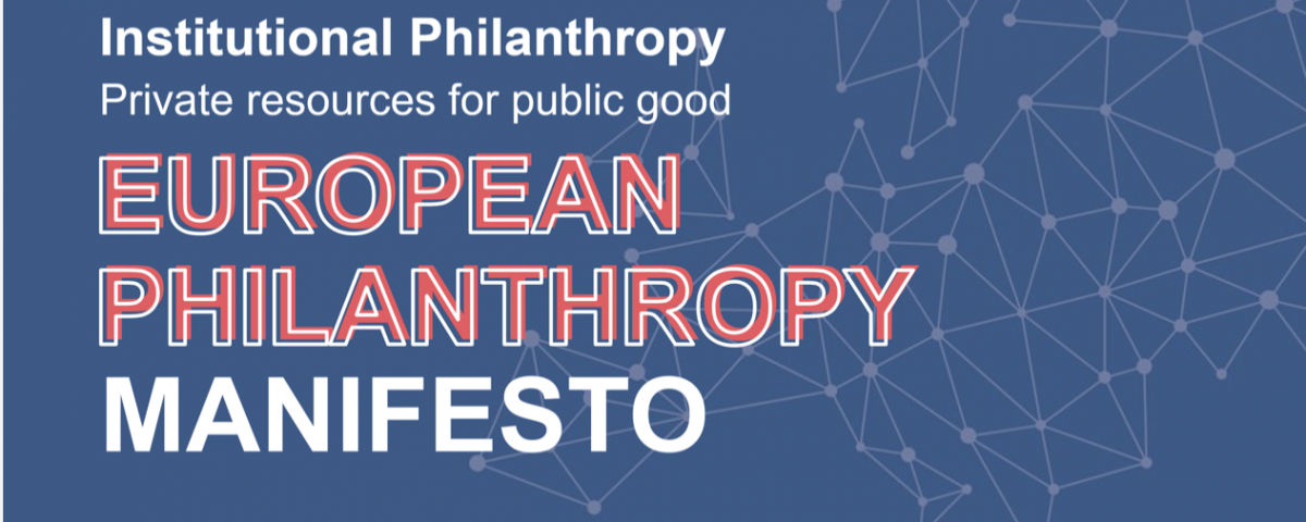 European Philanthropy Manifesto