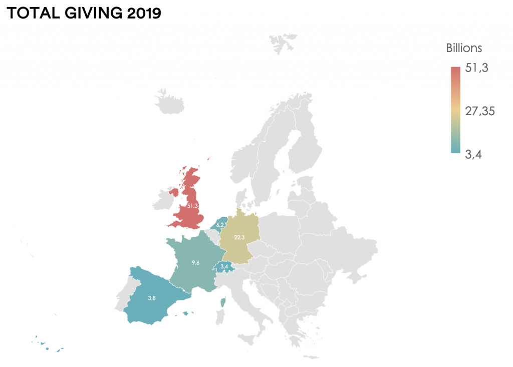 Total Giving Map 2019