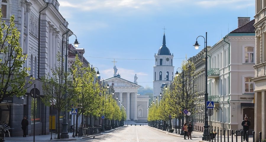 Lithuanian street
