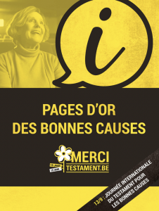 Testament.be's Yellow Pages parody for International Legacy Giving Day