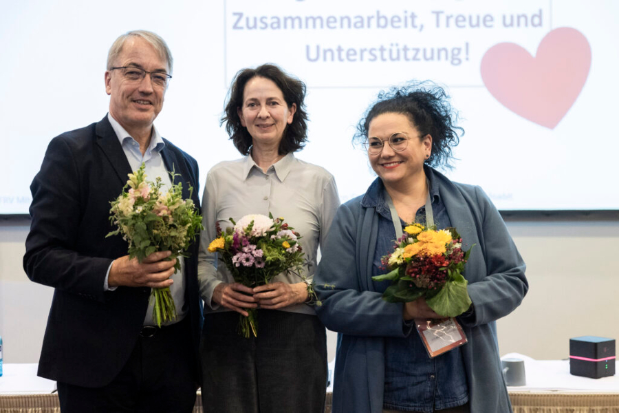 (left to right) Georgi, Kraack-Tichy and Zeco will work together on the DFRV board'.