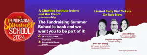 Fundraising Summer School promo banner