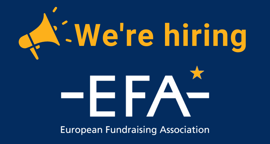European Fundraising Association (EFA) is hiring