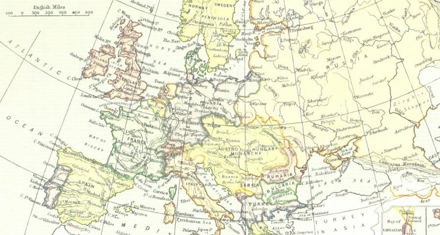 A map of Europe –British Library via Unsplash