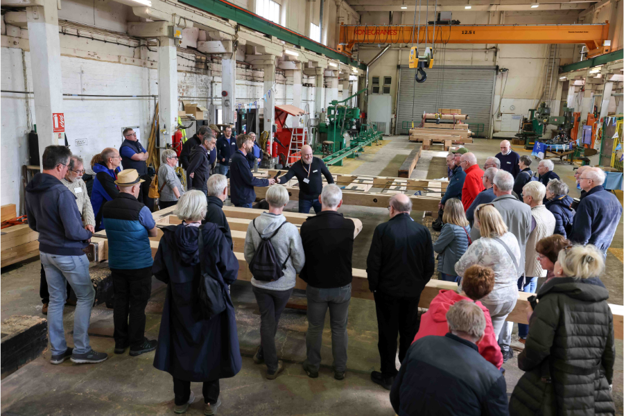 Canal & River Trust behind the scenes event