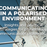 Communicating in a polarised environment - A Philea report cover detail