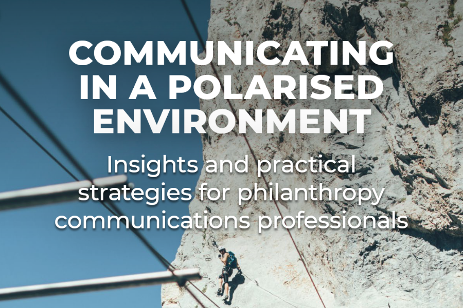 Communicating in a polarised environment - A Philea report cover detail