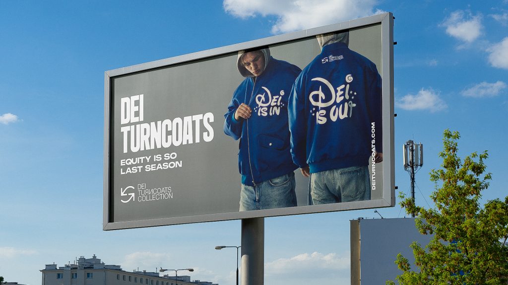 DEI Turncoats billboard
