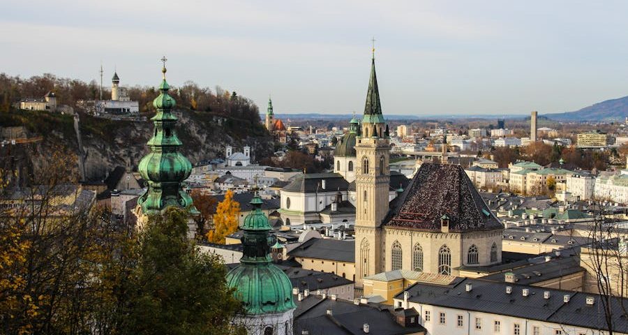 A view of Salzburg, Austria by Javid M on Pexels
