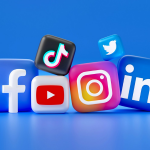 social media icons Mariia Shalabaieva on unsplash