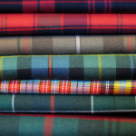 Scottish tartans by Henrik Hjortshøj on Unsplash