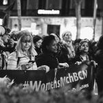 A women's march in Spain, by Pablo Valerio from Pixabay