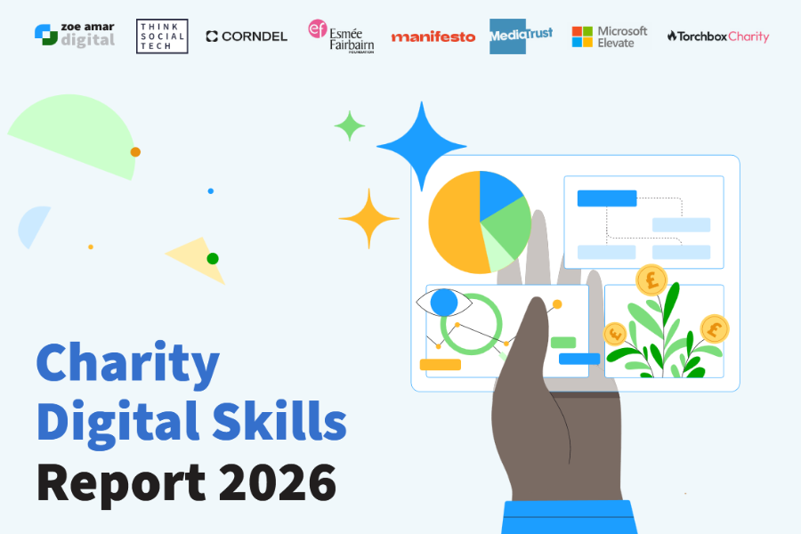 Charity Digital Skills Report 2026 cover